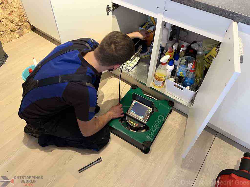 Riool Verstopping Goes Camerainspectie Riool Verstopping Goes Camerainspectie